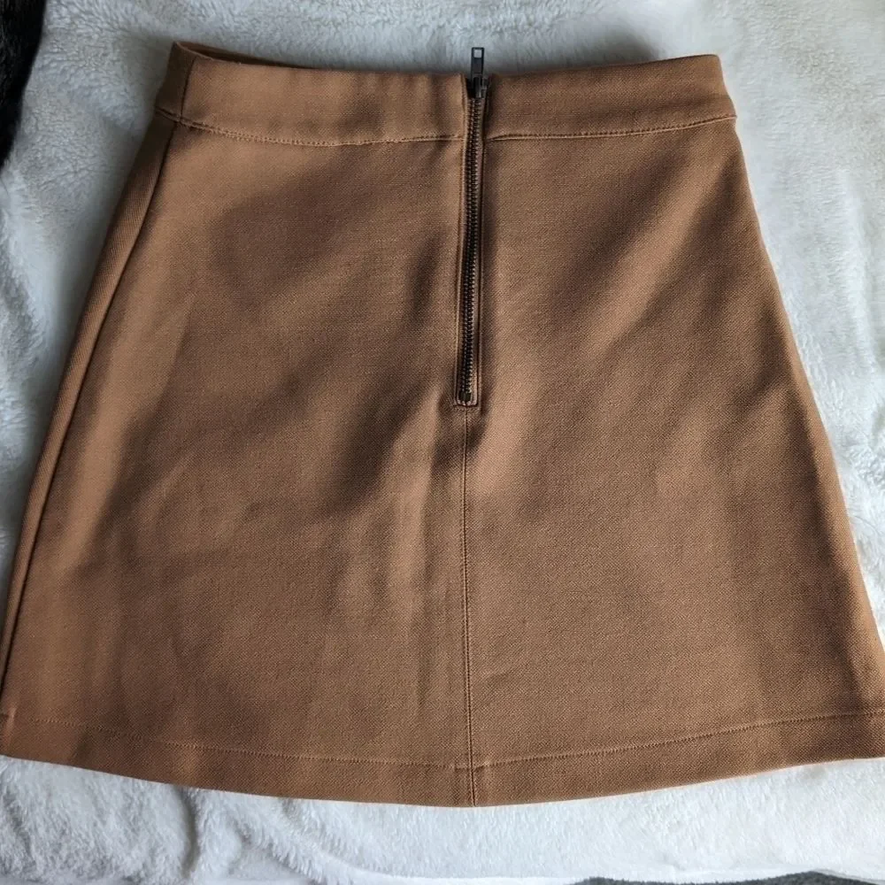 H&M Divided Skirt| Size 4| Brown mini skirt|